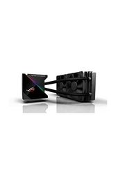 ASUS Rog Ryujin 240 All-In-One Cpu-Waterkoeling (1,77 Inch Oled-Display, Aura Sync Rgb, Noctua Ippc 2000 Pwm 2 X 120 Mm Radiatorventilator),240 mm,Zwart
