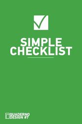 SIMPLE CHECKLIST - Quaderno design 7: checklist. To do list, daily checklis / 90 pages - SAFE GREEN
