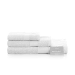Paduana Vit handduksset 3 delar