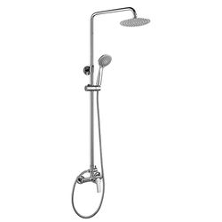 Colonna doccia estensibile con rubinetto MONOMANDO, doccia idromassaggio e spruzzatore BLUETOOTH