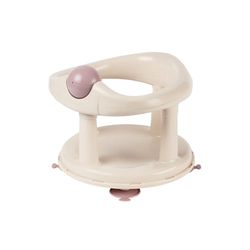 Bebeconfort, Anneau de Bain Pivotant, Siège de Bain Bébé, Ergonomique, de 6 mois à 12 mois, jusqu’à 13 kg, Beige