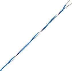 Kopp 150210001 Fil pour sonnette YR 2 x 0.283 mm² bleu, blanc 10 m