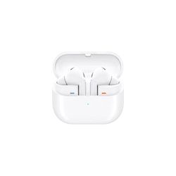 Samsung Galaxy Buds3 Pro Auricolari in-ear True Wireless, Cuffie ergonomiche con luce LED, Cancellazione attiva del rumore, Audio Hi-Fi, Batteria a lunga durata, IP57, White 2024 [Versione Italiana]