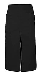 Velilla Tablier long avec ouverture et poches Unisexe Adulte, Noir, Taille Unique