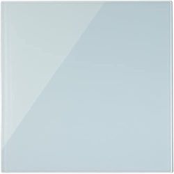 Bi-Office - Lavagna magnetica cancellabile a secco, 480 x 480 mm, colore bianco