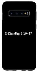 Custodia per Galaxy S10 Scrittura, 2 Timoteo 3:16-17