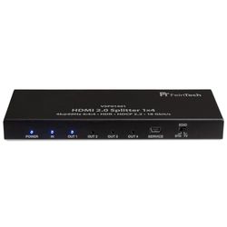 FeinTech VSP01401 HDMI 2.0 Splitter 1x4 distribuidor 4 vias UHD 4K@60Hz YUV 4:4 HDR EDID 18 Gbps
