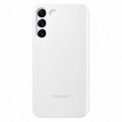 Samsung Official S22+ Smart Clear View Cover White