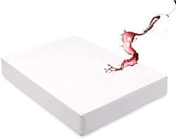 Familjestängning Terry Bomull 100 procent Vattentät King Bed Madrass Skydd, 160 cm x 200 cm