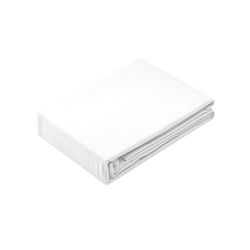 DRAP HOUSSE HORIZON BLANC 160X200 cm