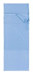 Ferrino Comfort Liner SQ, Sacco Lenzuolo Azzurro, 220x90x90 cm