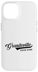 Graniteville Staten Island Script Suitable for Men Women. Case for iPhone 14