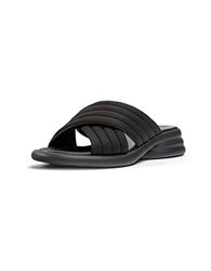 Camper Spiro Heeled Sandal för kvinnor, svart, 39 EU, svart, 39 EU