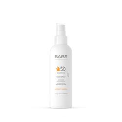 Laboratorios Babé - FLUID SPRAY SPF 50 - Protector Solar Corporal en Spray | Fotoprotección UVA UVB IR-A HEV Textura Ultraligera Rápida Absorción | Resistente al Agua