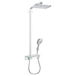 Hansgrohe 27288000 Raindance Select E 360 Showerpipe, Argento