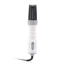 InnovaGoods® Spazzola Asciugacapelli Elettrica, Rivestimento Ceramico, Ergonomica, Multifunzione 3 in 1, Diffusore Volumizzante, Modellatore e Arricciatore per Capelli, 3 Livelli di Temperatura.