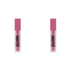 Collection Cosmetics Matte Liquid Lip Paint, Moisturising, Smudge-Proof, Hustler, 3.5ml (Pack of 2)
