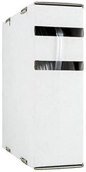 Hongshang 2111164298 Gaine thermorétractable sans colle transparente 6,40 mm 3,20 mm Taux de rétrécissement : 2:1 10 m