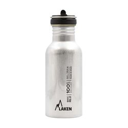 Laken Unisex BAF60-fles voor volwassenen, metaal, 0,60 l