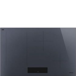 SMEG SIM1844DG, Plaque de cuisson à induction LINEA, Neptune grey