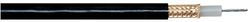 Transmedia RG213-100RL - Cable coaxial (doble apantallamiento, 75 Ohm, apantallamiento de cobre de 0,4 mm, diámetro de 10,8 mm, revestimiento de PVC)