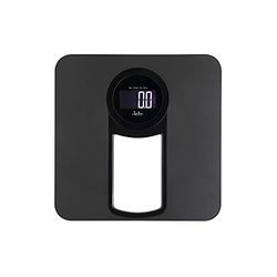 Jata Hogar HBAS1416 Balance numérique ultra fine avec 4 capteurs haute précision Écran LCD grand format Jusqu'à 150 kg Allumage et arrêt automatiques