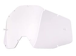 1 100% Goggle Replacement Lens - Sheet - Compatible with Racecraft, Accuri, and Strata Goggles