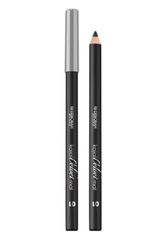 Deborah Milano - Matita Occhi Kajal Velvet Mat, 01 Nera, Finish Matte a Lunga Durata, Texture Cremosa e Scorrevole, Dona uno Sguardo Intenso e Definito, Vegan, 1.3 gr