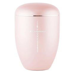 Urns UK Crematie Urn, Eco-vriendelijk, Roze, Groot