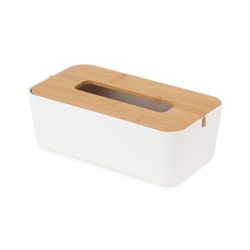 Compactor Ecologik Bamboo Ecofrindly Scatola Porta Fazzoletti, 100% Privo di Plastica, 100% Biodegradabile e 100% Organico, 23.5 x 13.8 x 8.8 cm, Gamma Ecologik, RAN10271