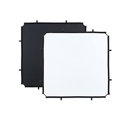 Manfrotto Skylite Tecido, 1,1 x 1,1 m, branco/preto