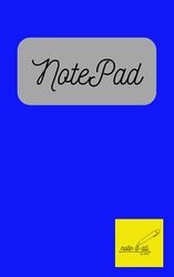 NotePad - note-it-all: blue