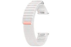 Samsung Galaxy Official - Correa de tela (S/M) para Galaxy Watch7, color rosa y blanco