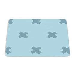 Bonamaison, Rectangle Pop Art Digital Printed Mouse Pad, Non-Slip Base, for Office and Home, Size: 22 x 18 cm