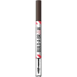 L'Oréal Maybelline New York Build-A-Brow 2-en-1 con Rotulador preciso y Gel Fijador de cejas, Tono: 260 Deep Brown