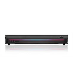 Energy Sistem Gaming Soundbar ESG 2 Sonar (10 W, licht, USB Type-C, Bluetooth, audio-ingang, 2.0) zwart