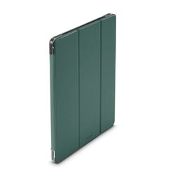 Hama Fold Clear Coque pour Samsung Galaxy Tab A9+ 11" - Housse Fonction Chevalet, Protection Fermeture Magnétique, Dos Transparent - Vert