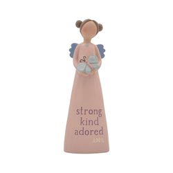 Feather & Grace ręcznie malowana figurka dekoracyjna z żywicy - kwiecień