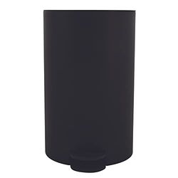 MSV Cosmetica-emmer Osaki vuilnisemmer, pedaalemmer, afvalemmer, 3 liter, met uitneembare binnenemmer, zwart