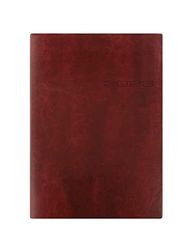 Letts of London Lecassa A5 day to page with appointments 2023 diary - brown, 23-080411