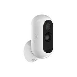 SPC Magnes 3 - Telecamera di sorveglianza WiFi per esterni/interni con batteria ricaricabile da 9600 mAh, visione notturna, resistenza all'acqua IP65, rilevamento del movimento e audio bidirezionale