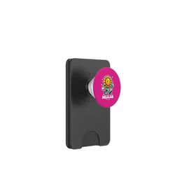 Delilah - Bonito diseño de girasol para niñas con nombre Delilah PopSockets PopWallet para MagSafe