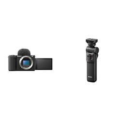 Sony ZV-E10 II di Sony | Vlog camera APSC con obiettivo intercambiabile + Sony GP-VPT2BT - Shooting Grip Bluetooth