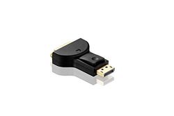HDSupply DA060 - DisplayPort naar DVI-adapter (DisplayPort stekker naar DVI-D (18+1) aansluiting) - zwart