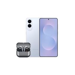 Samsung Galaxy S25 Edge AI Smartphone, 12GB Memory, 256GB Storage, 200 MP Camera, Titanium IcyBlue with Galaxy Buds3 Pro (UK Version)