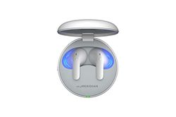 LG Electronics Auriculares Intraurales Bluetooth LG Tone Free DT90Q con Sonido Dolby Atmos, Tecnología Meridian, Cancelación Activa de Ruido ANC y UVnano+, Blanco