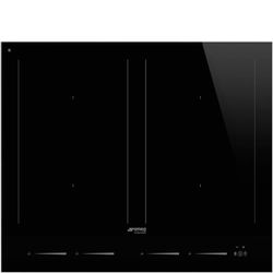 SMEG SIM1644D, Placa de inducción LÍNEA, Black glass