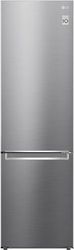 LG GBP52PZNCN1 Frigorifero Combinato Total No Frost, 384L, Tecnologia Door & Linear Cooling, Fresh Converter, Compressore Smart Inverter, Display Interno, Smart Diagnosis, Porte Reversibili, Inox