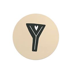 Questo Casa, Round Digital Printed Mouse Pad, Non-Slip Base, for Office and Home, Diameter:22cm