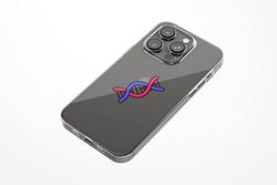 Bonateks, Custodia stampata digitale, compatibile con iPhone 14 Pro Max, custodia per cellulare, custodia protettiva, antiurto, silicone, flessibile, trasparente